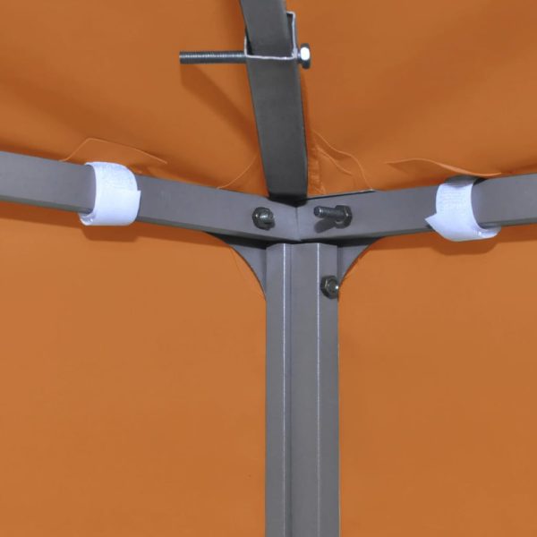 Copertura Superiore Per Gazebo 310 G/m² 4x3m Arancione - Image 4