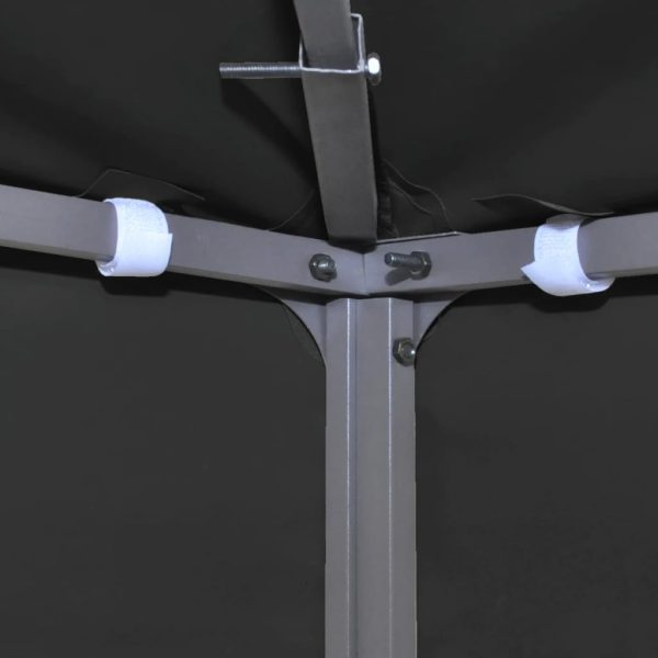 Copertura Superiore Per Gazebo 310 G/m² 4x3m Grigia - Image 4