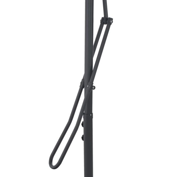 Ombrellone Da Esterni Con Palo In Acciaio 300 Cm Grigio Talpa - Image 6