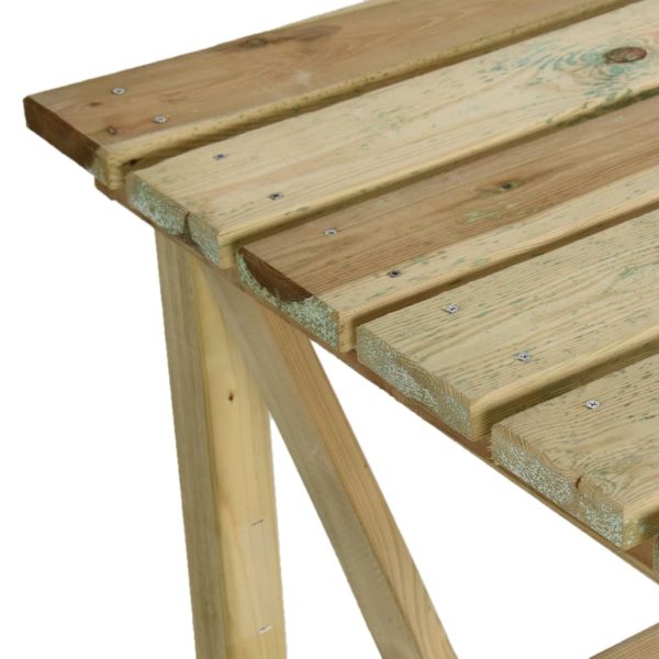 Tavolo Da Giardino 160x79x75 Cm In Legno - Image 5