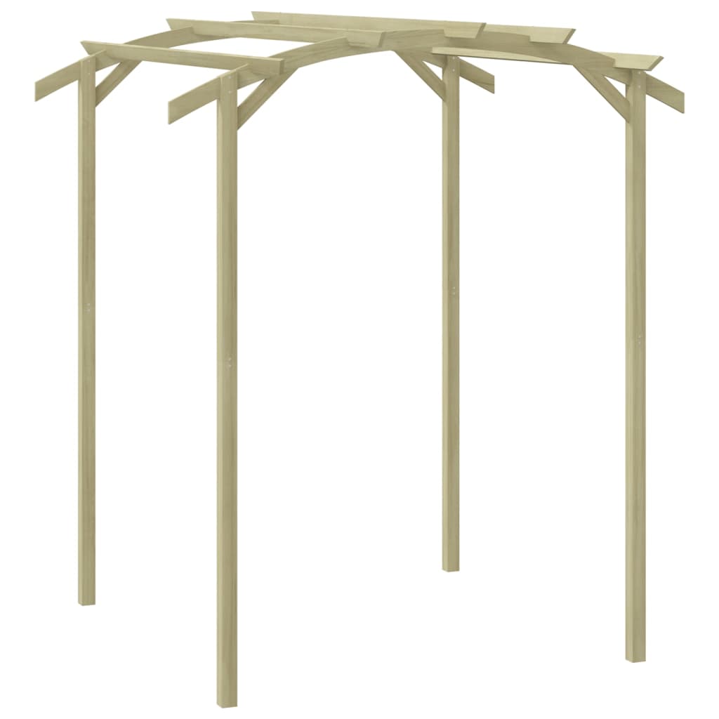 Pergola Da Giardino Legno Di Pino Impregnato 180x197x210 cm