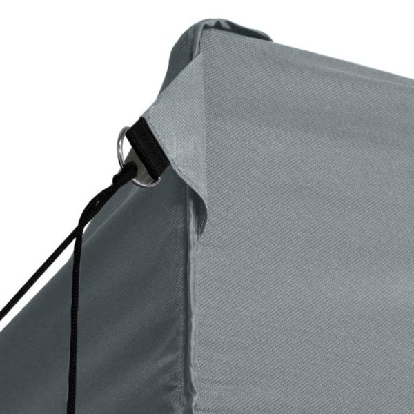 Tenda Pieghevole Con 3 Pareti 3x4,5 M Antracite - Image 3