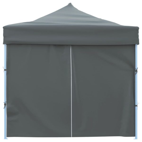 Tenda Pieghevole PoP-Up Con 8 Pareti Laterali 3x9 M Antracite - Image 4