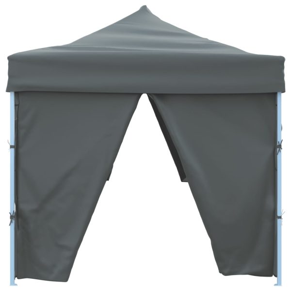 Tenda Pieghevole PoP-Up Con 8 Pareti Laterali 3x9 M Antracite - Image 5