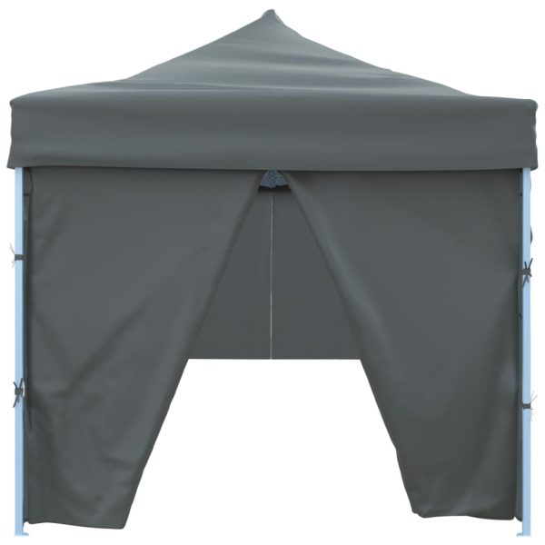 Tenda Pieghevole PoP-Up Con 8 Pareti Laterali 3x9 M Antracite - Image 6