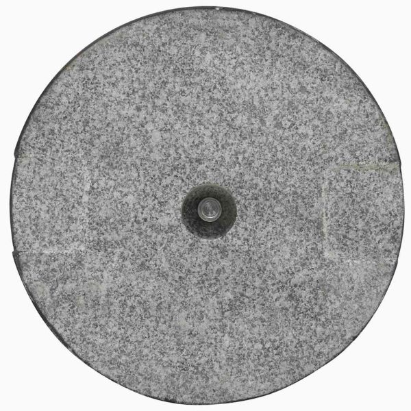 Base Per Parasole Circolare In Granito Nera 20 kg - Image 5
