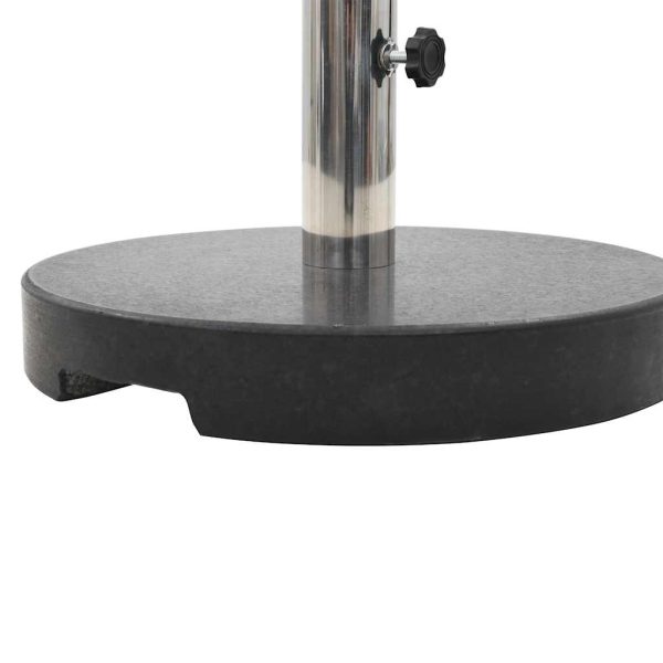 Base Per Parasole Circolare In Granito Nera 20 kg - Image 6