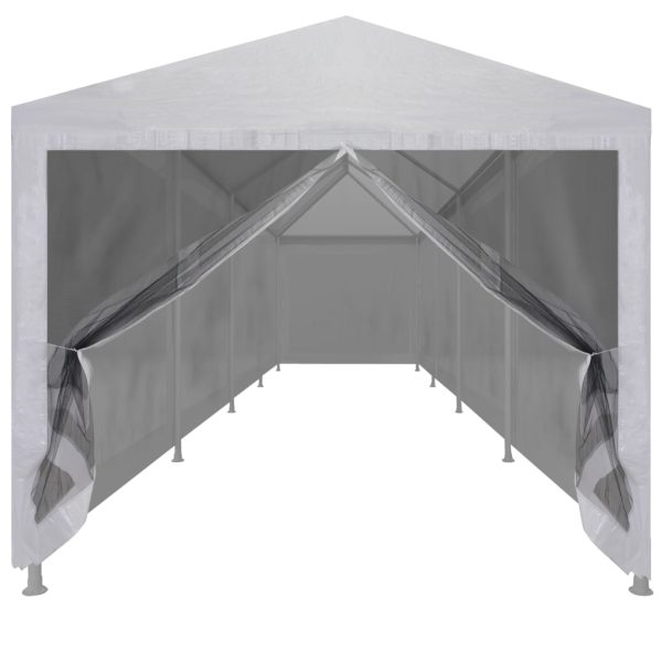 Tenda Per Feste Con 10 Pareti In Rete 12x3 M - Image 3