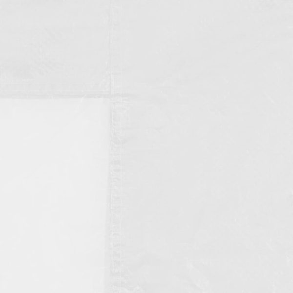 Parete Per Tendostruttura In Pe  2pz Con Finestra Bianco - Image 4