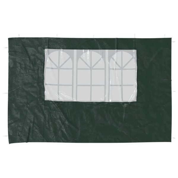 Parete Per Tendostruttura In Pe 2pz Con Finestra Verde - Image 3