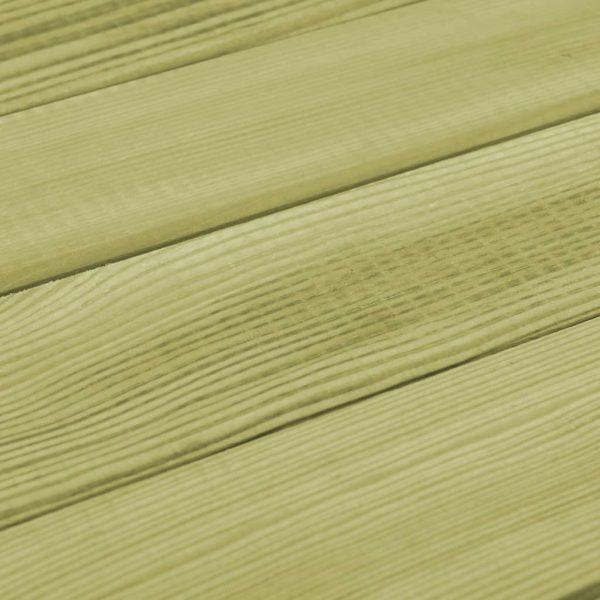 Tavolo Da Picnic Per Bambini Con Panche 90x90x58 Cm In Pino - Image 6