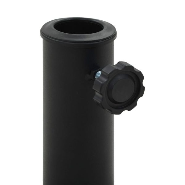 Base Per Parasole Quadrata In Poliresina 8 Kg Nera - Image 3