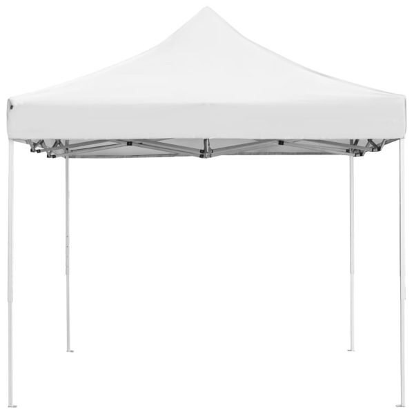 Gazebo Professionale Pieghevole Alluminio 4,5x3 M Bianco - Image 4