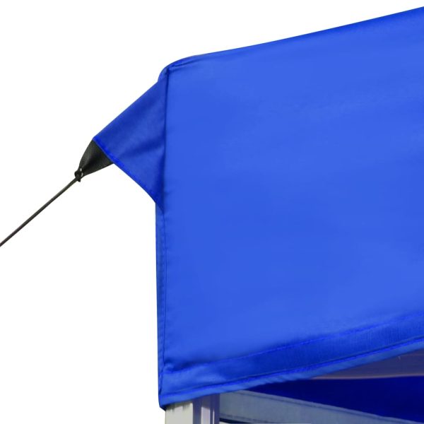 Gazebo Professionale Pieghevole Alluminio 6x3 M Blu - Image 5