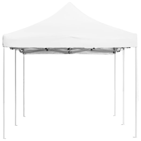 Gazebo Professionale Pieghevole Alluminio 6x3 M Bianco - Image 4