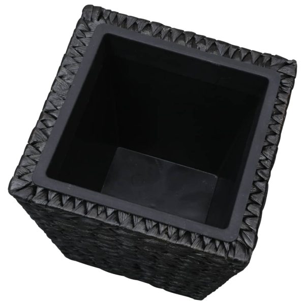 Letti Rialzati 3 Pz In Giacinto Intrecciato Nero - Image 6