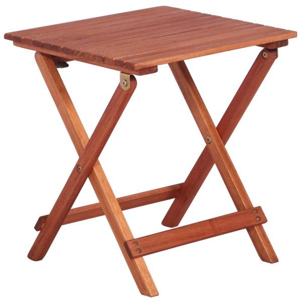 Set Da Bistrot Per Esterni Per Bambini 3 Pz Legno Di Eucalipto - Image 3
