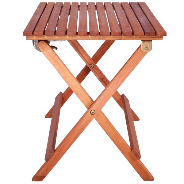 Set Da Bistrot Per Esterni Per Bambini 3 Pz Legno Di Eucalipto - Image 5