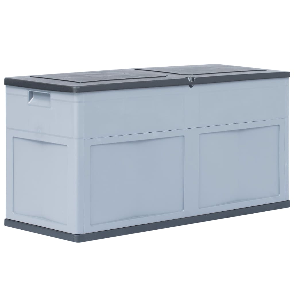 Baule Da Giardino 320 L Grigio Nero