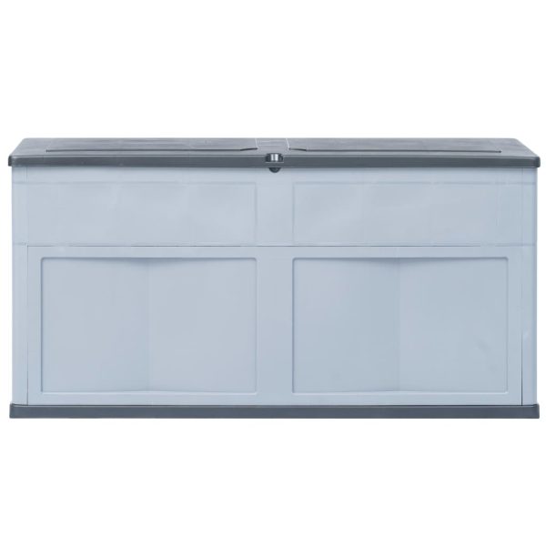 Baule Da Giardino 320 L Grigio Nero - Image 3
