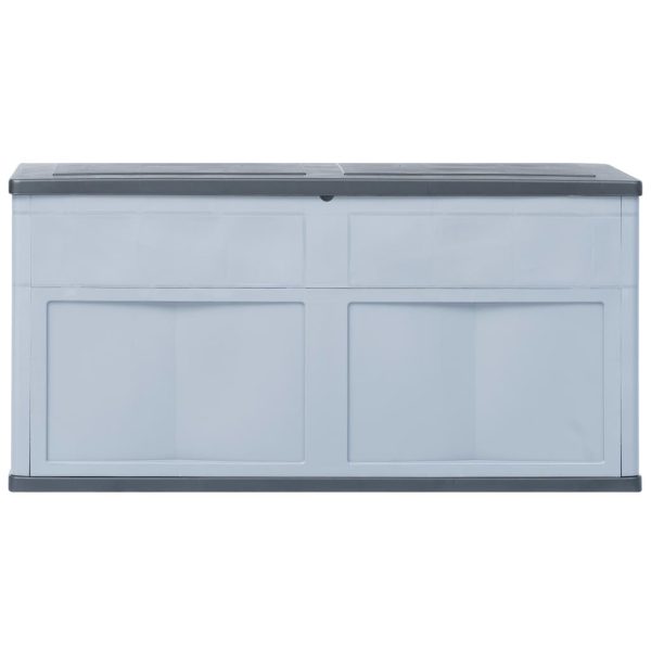 Baule Da Giardino 320 L Grigio Nero - Image 4