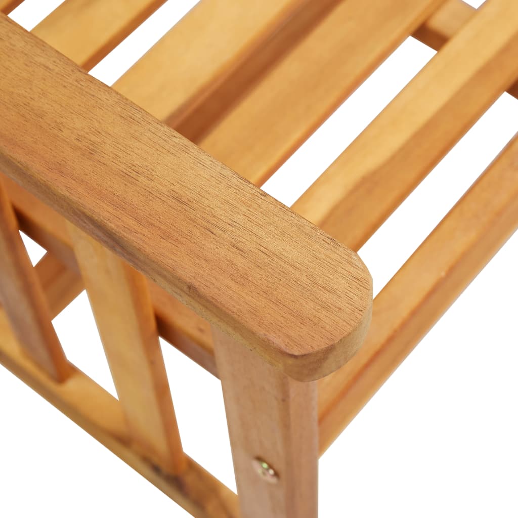 Sedie Giardino Tavolino Da Tè 159x61x92cm Legno Massello Acacia - Image 5