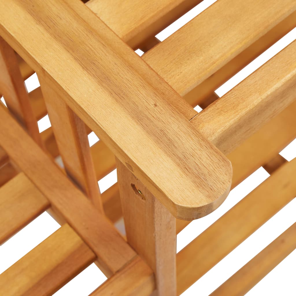 Sedie Giardino Tavolino Da Tè 159x61x92cm Legno Massello Acacia - Image 6