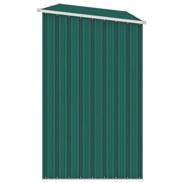 Capanno Per Legna Verde 245x98x159 Cm In Acciaio Zincato - Image 3