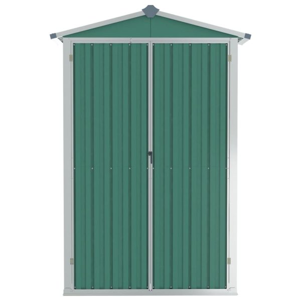 Capanno Da Giardino Verde 116x45x175 Cm In Acciaio Zincato - Image 4