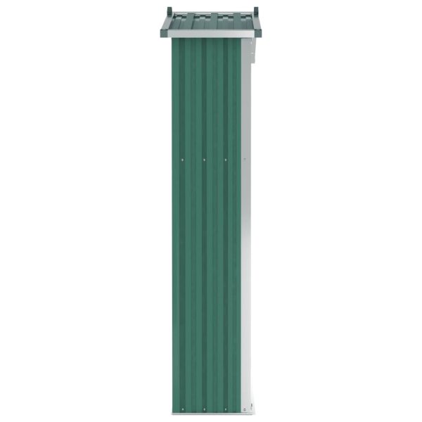 Capanno Da Giardino Verde 116x45x175 Cm In Acciaio Zincato - Image 5