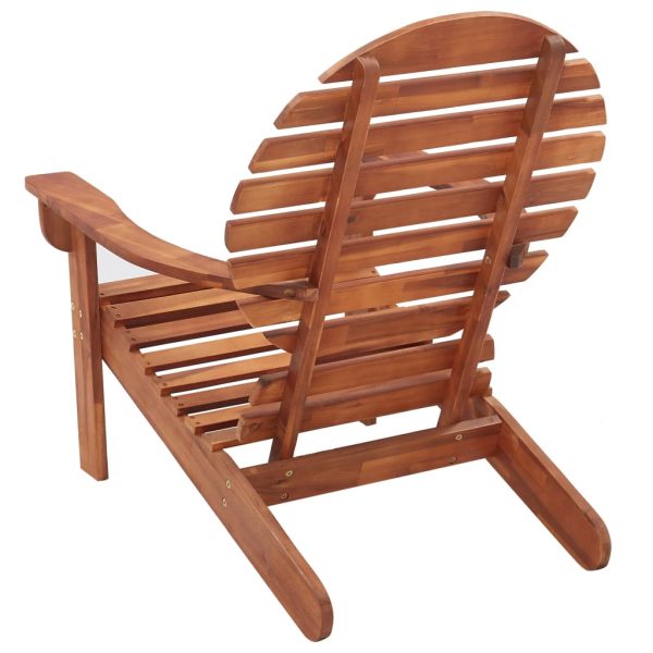 Sedia Adirondack In Legno Massello Di Acacia - Image 4
