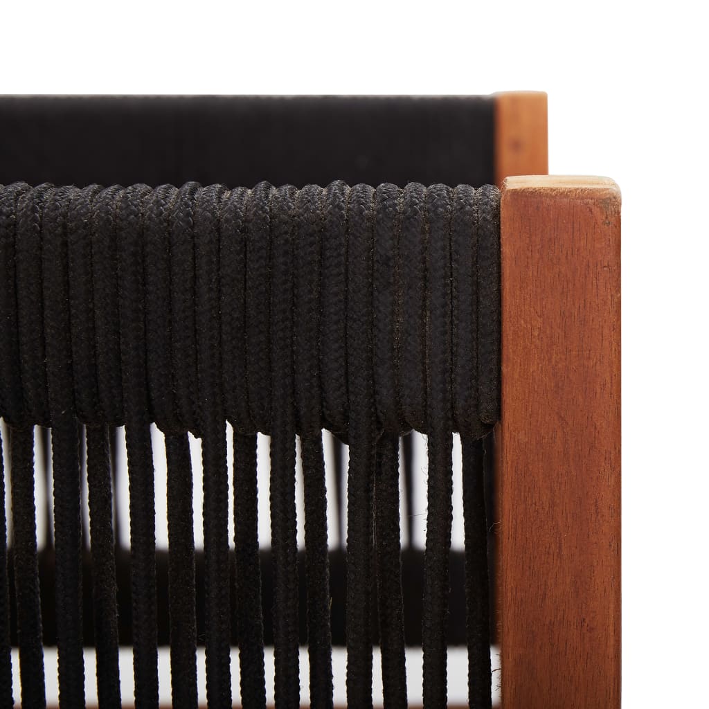 Set Divani Da Giardino 4 Pz In Legno Massello Di Acacia - Image 5