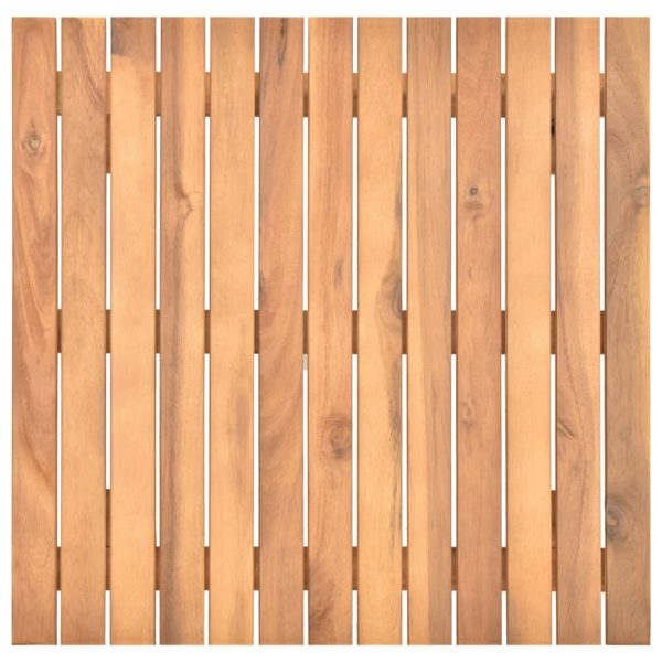 Tavolino Da Caffè Per Giardino 60x60x36 Cm Legno Di Acacia - Image 3