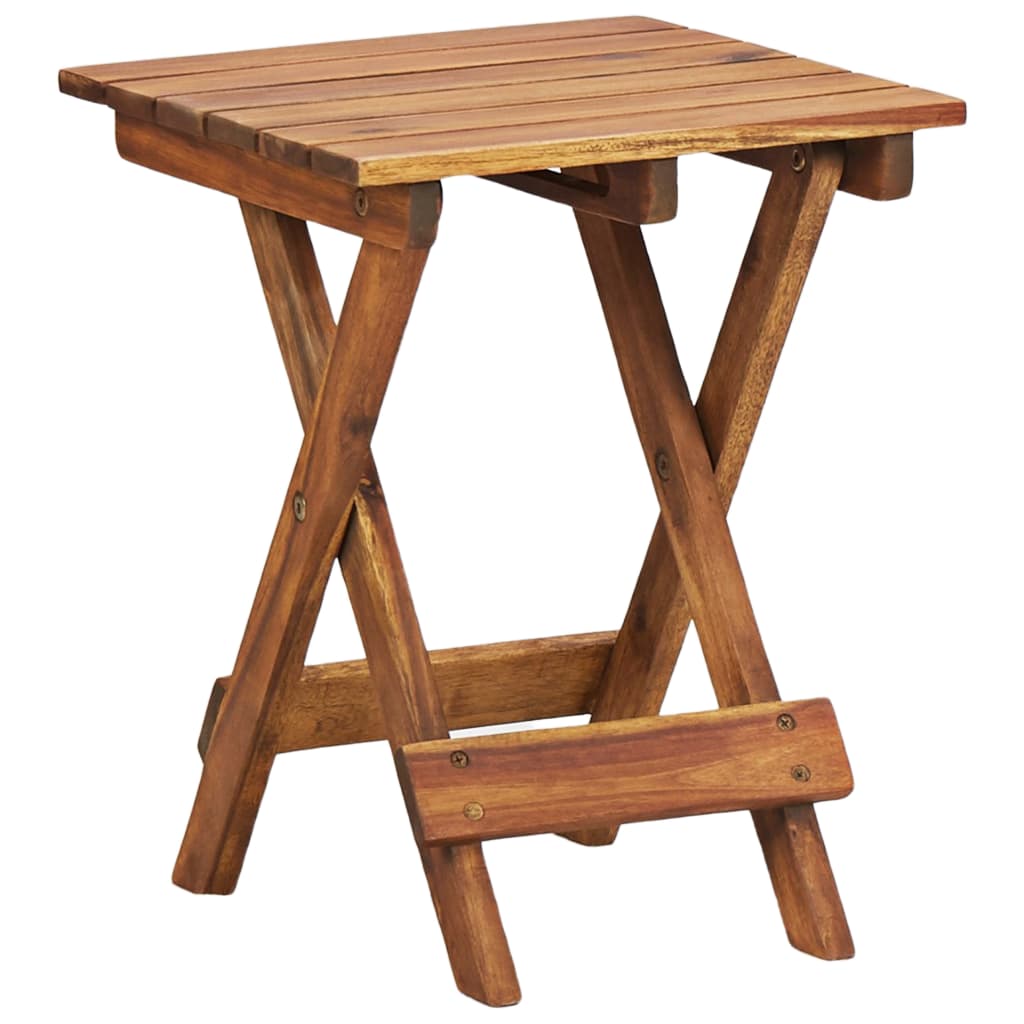 Piedistallo Per Piante 30x30x38 Cm In Massello D'acacia