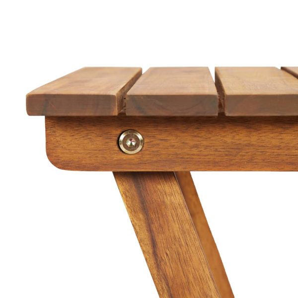 Piedistallo Per Piante 30x30x38 Cm In Massello D'acacia - Image 6