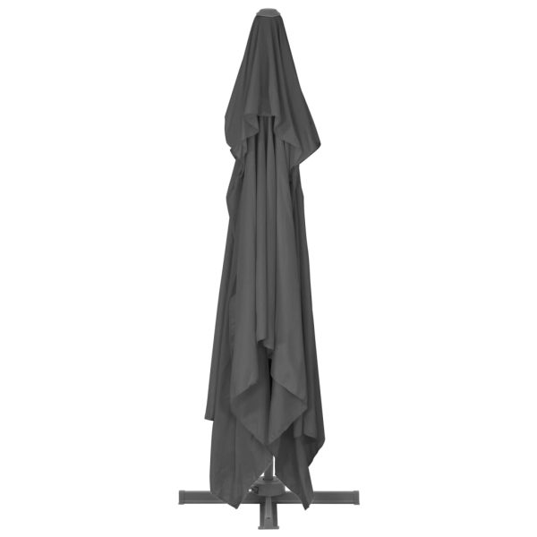 Ombrellone A Sbalzo Palo In Alluminio 4x3 M Nero - Image 5