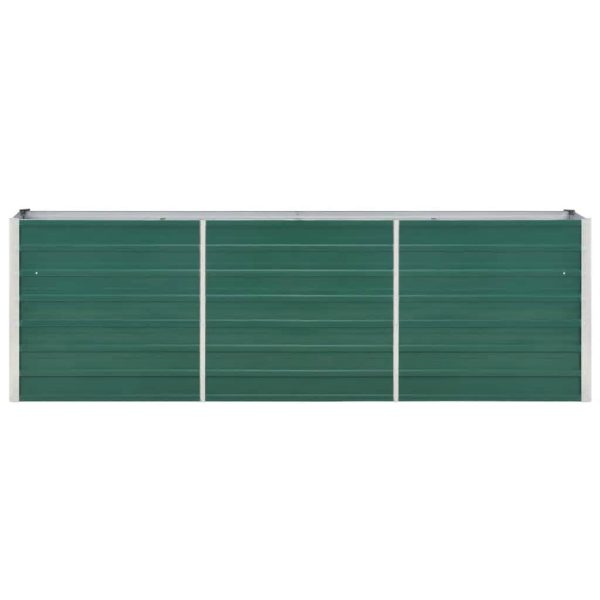 Letto Rialzato In Acciaio Zincato 240x40x77 Cm Verde - Image 4