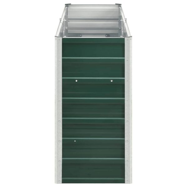 Letto Rialzato In Acciaio Zincato 240x40x77 Cm Verde - Image 5