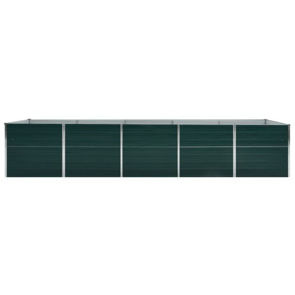 Letto Rialzato In Acciaio Zincato 400x80x45 Cm Verde - Image 3