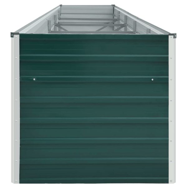 Letto Rialzato In Acciaio Zincato 400x80x45 Cm Verde - Image 4