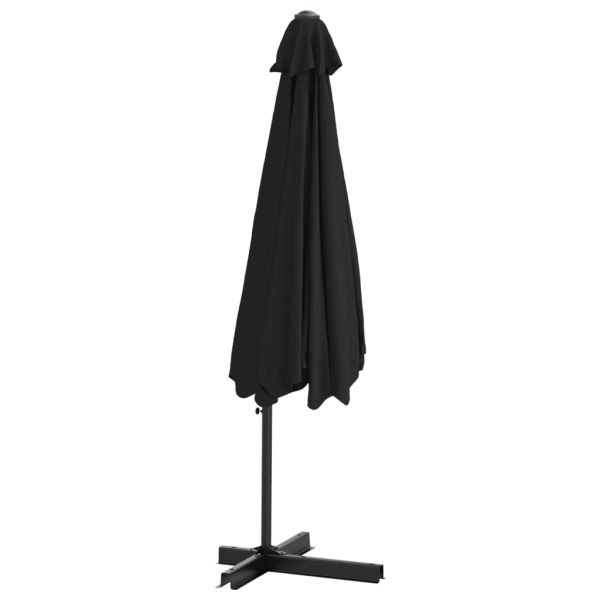 Ombrellone Da Esterni Con Palo In Acciaio 300 Cm Nero - Image 5