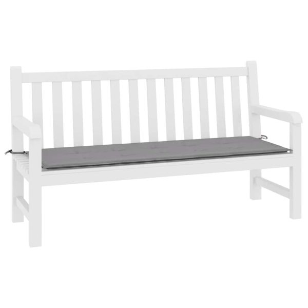 Cuscino Per Panca Grigio 200x50x3 Cm In Tessuto Oxford - Image 3