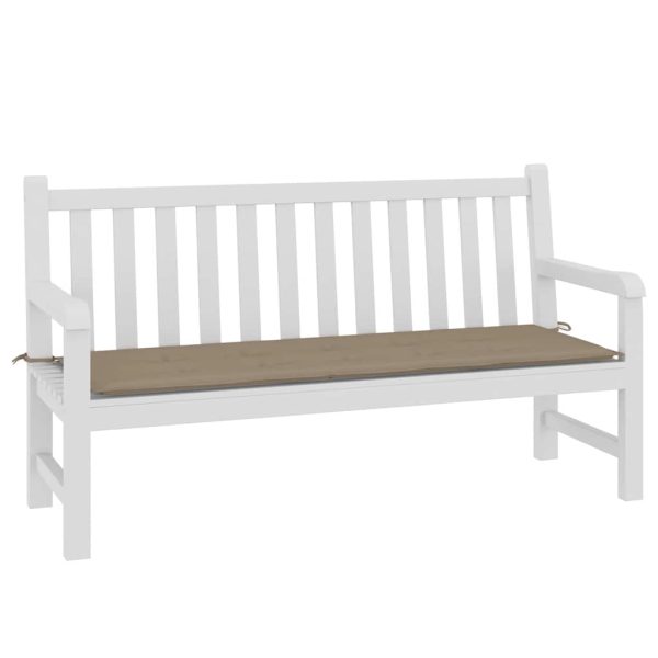 Cuscino Per Panca Tortora 150x50x3 Cm In Tessuto Oxford - Image 3