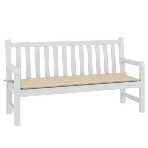 Cuscino Per Panca Beige 150x50x3 Cm In Tessuto Oxford - Image 3