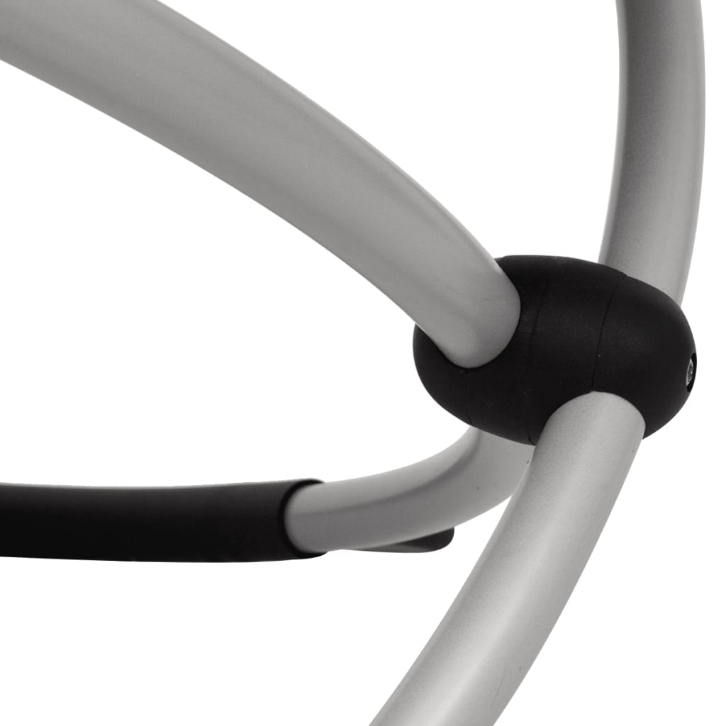 Lettino Prendisole Per Esterni Geometrico In Acciaio Crema - Image 5