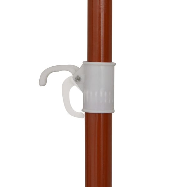 Ombrellone Da Giardino Con Palo In Acciaio 180 Cm Tortora - Image 3