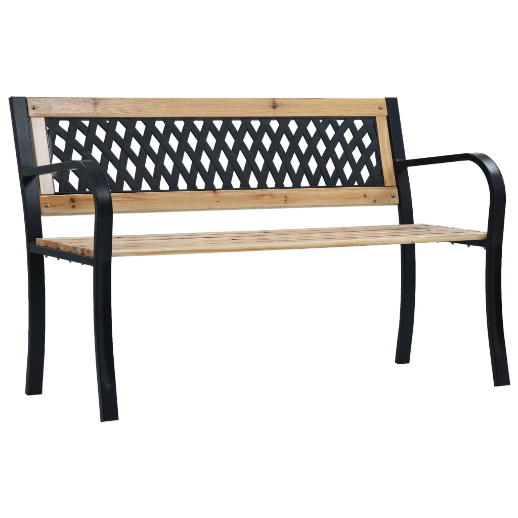 Panchina Da Giardino 120 Cm In Legno