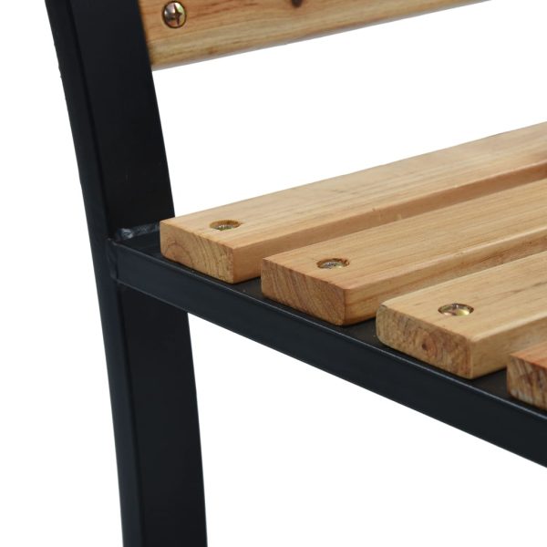 Panchina Da Giardino 120 Cm In Legno - Image 6