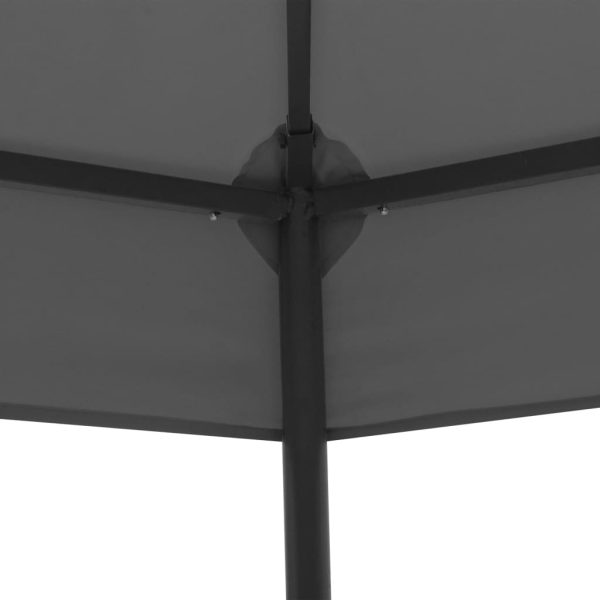 Gazebo Da Giardino 323x275x265 Cm Antracite - Image 3