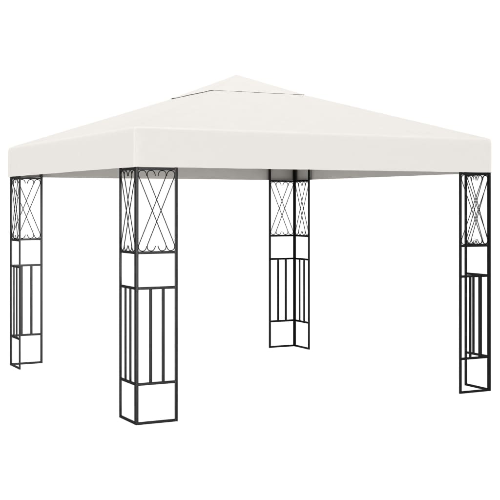 Gazebo 3x3 M Crema In Tessuto